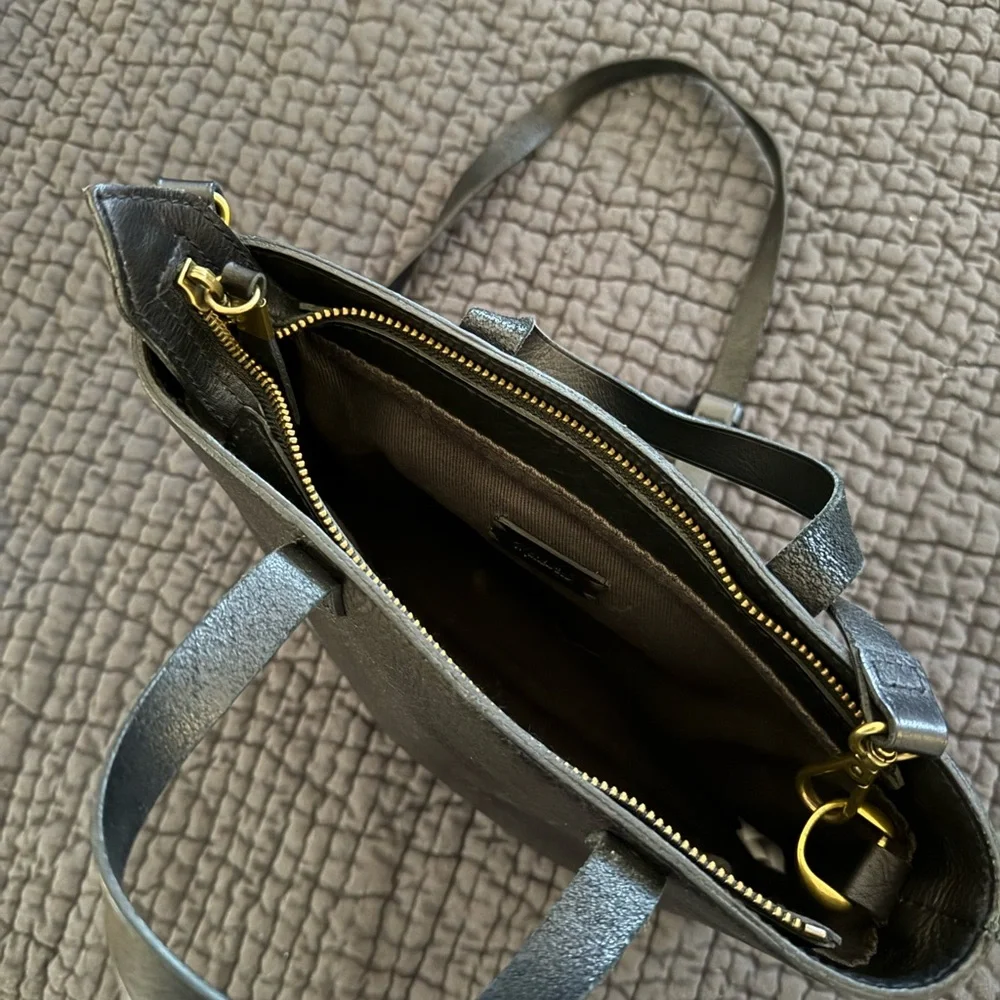 Madewell leather transport handbag - Picture 5 of 7